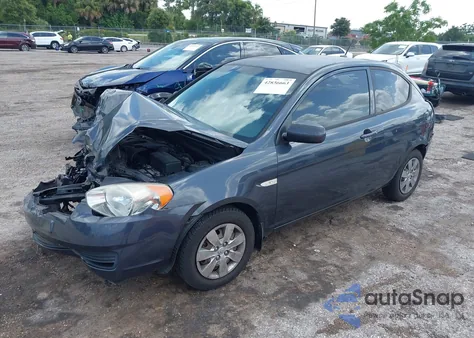 2010 Hyundai Accent Gs из США, поврежденный, VIN KMHCM3AC0AU169372